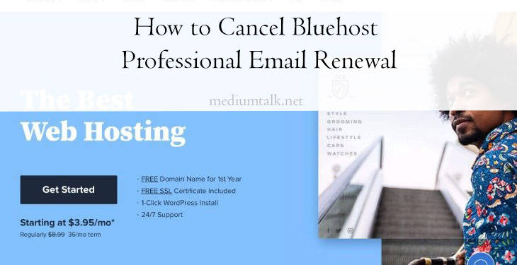 How to Cancel Bluehost Professional Email Renewal